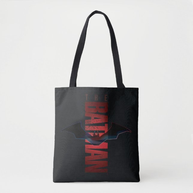 Bolsa Tote The Batman Vertical Logo (Frente)