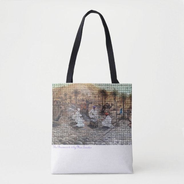 Bolsa Tote The Business 6-6 - Artist - Max Zaxster (Frente)