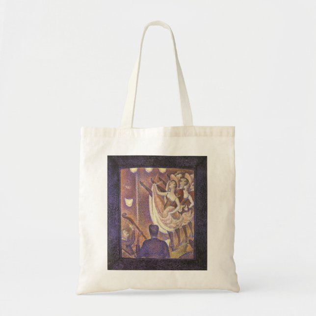 Bolsa Tote The Can Dance, Le Chahut, por Georges Seurat (Frente)