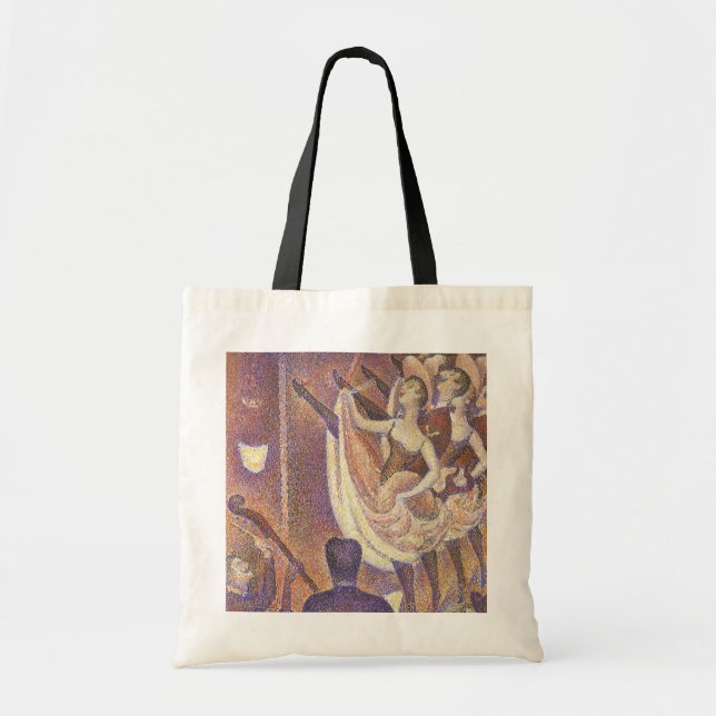 Bolsa Tote The Can Dance, Le Chahut, por Georges Seurat (Frente)