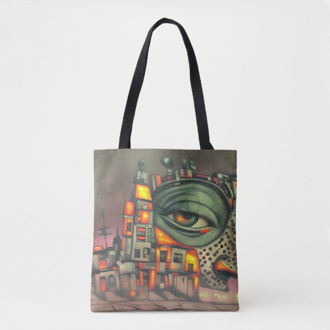 Bolsa Tote The City Sleeps (Frente)
