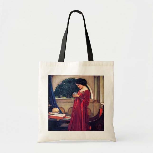 Bolsa Tote The Crystal Ball, John William Waterhouse (Frente)