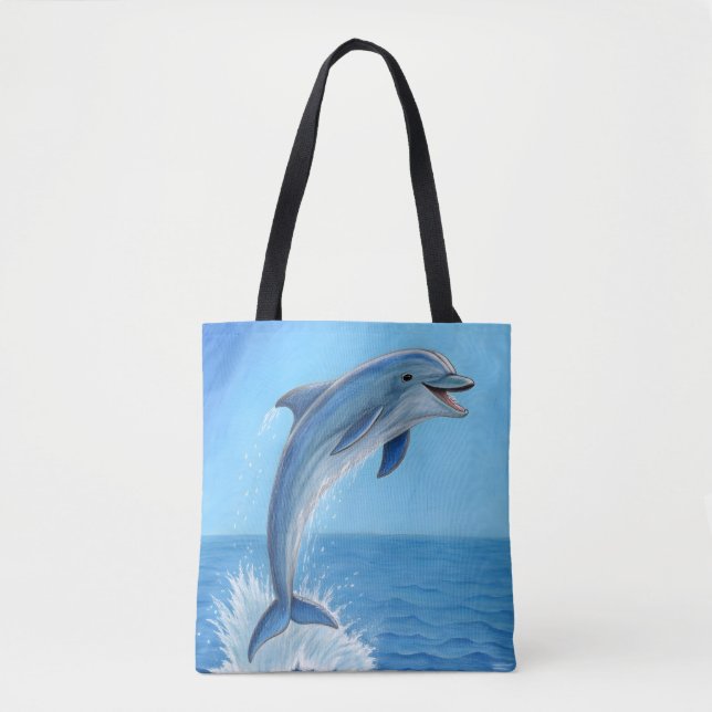 Bolsa Tote The Dolphin’s Silent Dance (Frente)