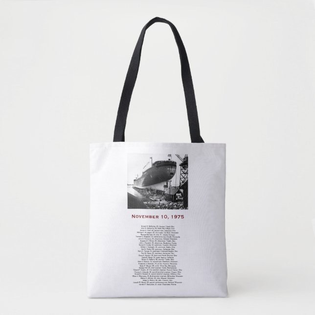 Bolsa Tote The Edmund Fitzgerald (Frente)