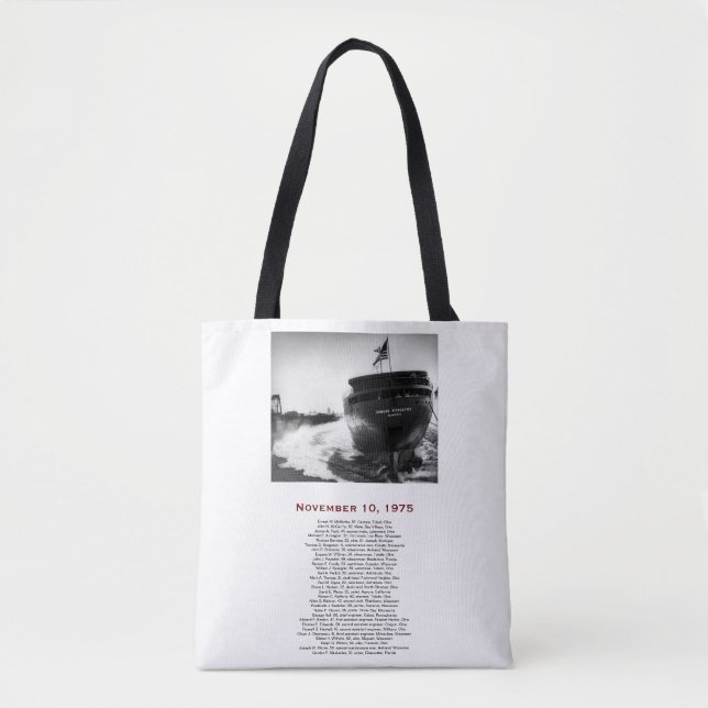 Bolsa Tote The Edmund Fitzgerald (Frente)