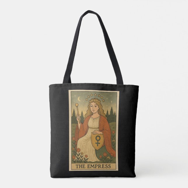 Bolsa Tote The Empress Tarot Unisex (Verso)