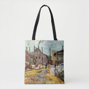 Bolsa Tote The Fatory (1887) por Vincent Van Gogh