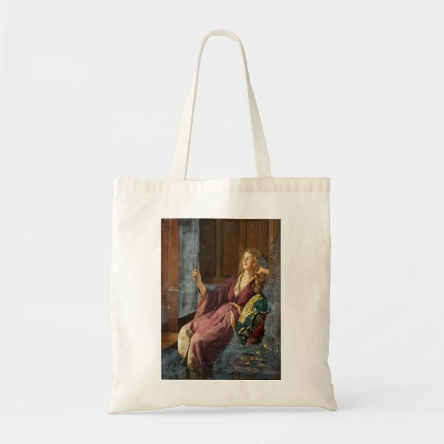 Bolsa Tote The Flirtatious Minx (by John Collier) (Frente)
