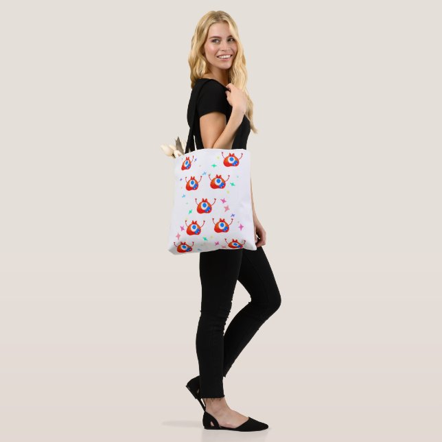 Bolsa Tote The Glitchy Stardust Monster (No(a) Modelo)