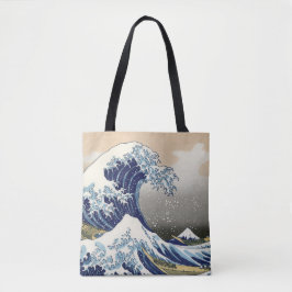 Bolsa Tote The Great Wave of Kanagawa - Katsushika Hokusai