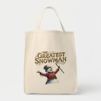 Bolsa Tote The Greatest Snowman Funny Musical Parody Tote Bag