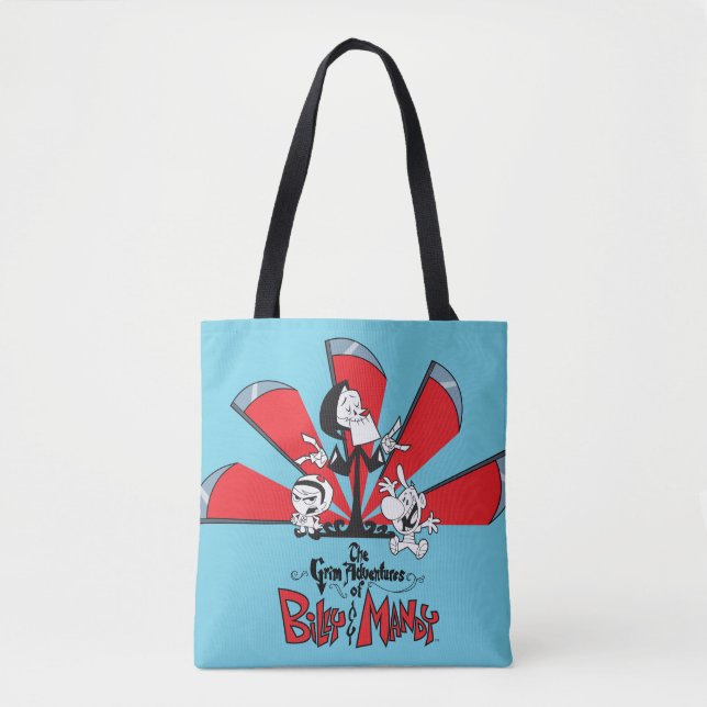 Bolsa Tote The Grim Adventures of Billy & Mandy Scythes Art (Frente)