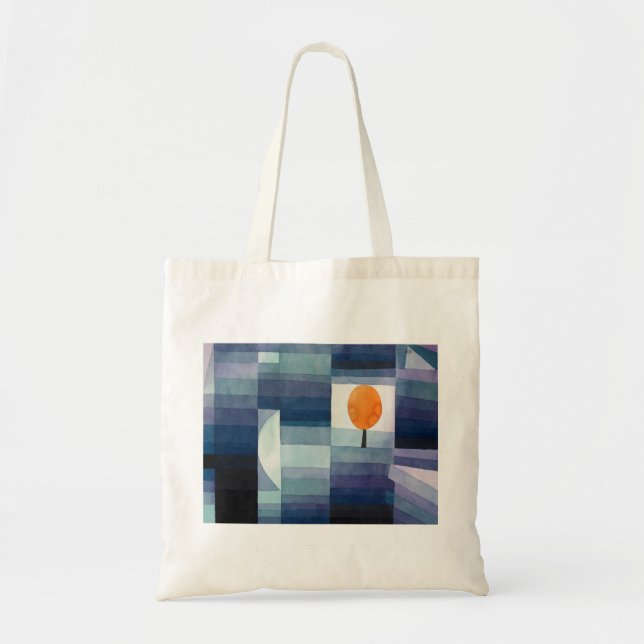 Bolsa Tote The Harbinger of Autumn (1922) por Paul Klee (Frente)