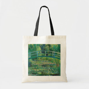Bolsa Tote The Japanese Bridge (Water-Lily Pond), Monet