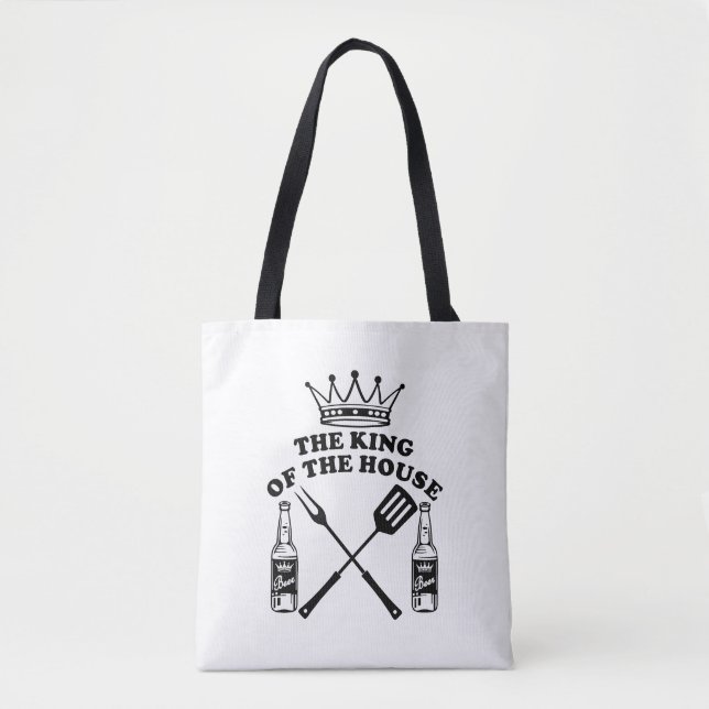 Bolsa Tote The King of the House Beer (Frente)