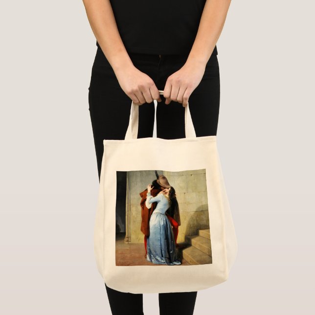 Bolsa Tote The Kiss - Francesco Hayez Il Bacio  (Frente (produto))