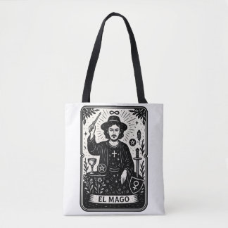Bolsa Tote The Magician Tarot Card Print 