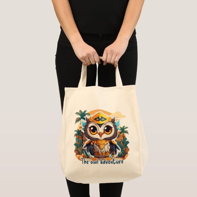Bolsa Tote The owl adventure (Frente (produto))