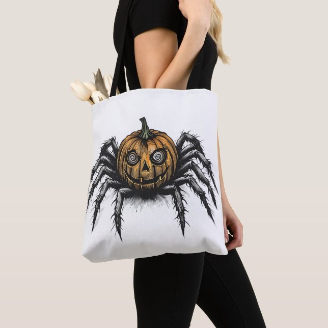 Bolsa Tote The Pumpkin-Headed Crawler (Close Up)