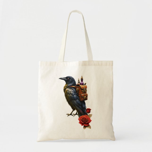Bolsa Tote The Raven’s Clockwork Delivery  (Frente)