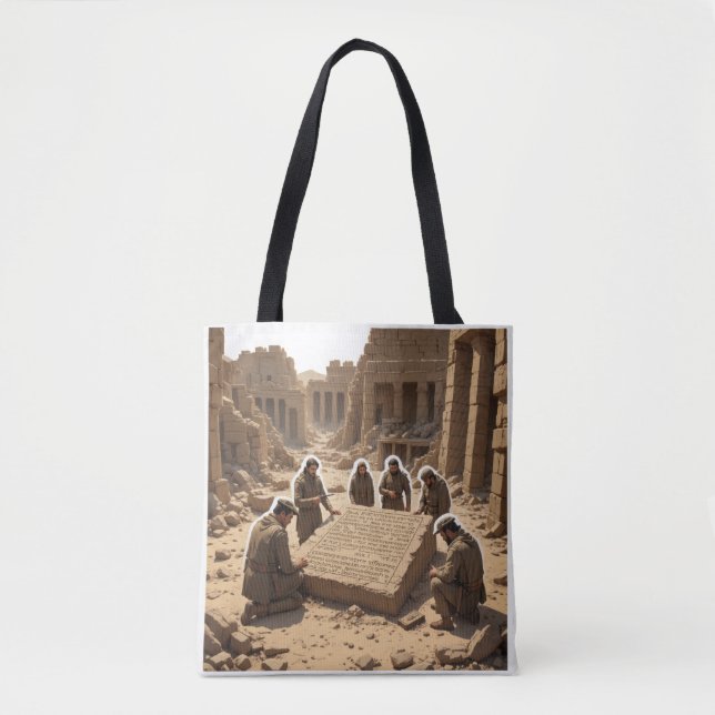Bolsa Tote The Rosetta Stone Discovery (1799) (Frente)
