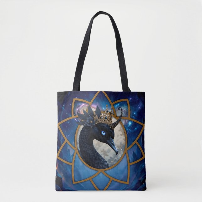 Bolsa Tote The Swan Who Guards the Moon.   (Frente)