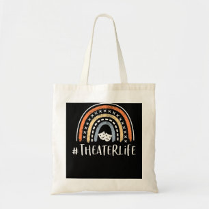 Bolsa Tote #Theaterlife Cute Theater Oferece Música Atriz