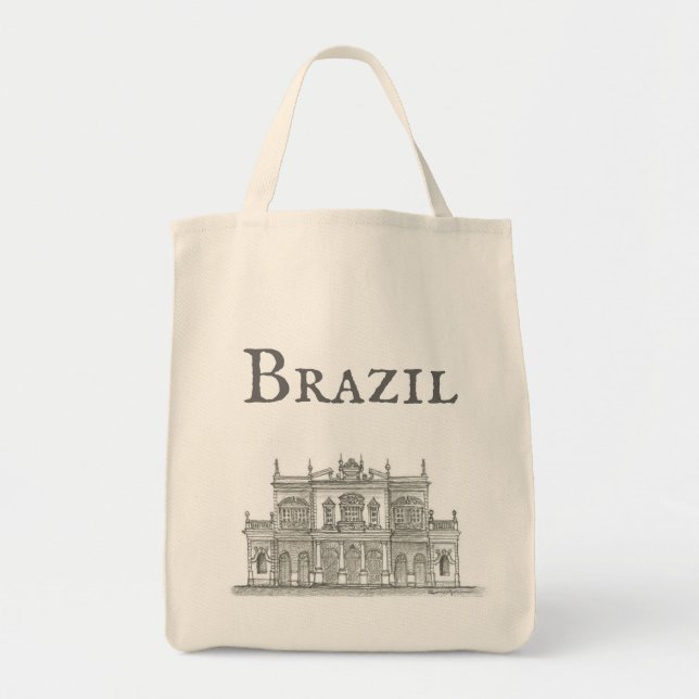 Bolsa Tote Theatro José de Alencar, Fortaleza, Brasil (Frente)