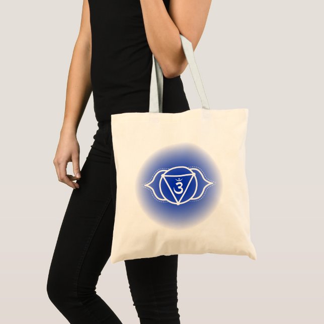 Bolsa Tote Third Eye Chakra | Ajna (Frente (produto))