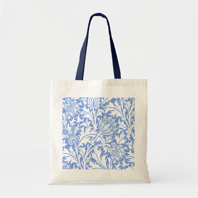 Bolsa Tote Thistle, William Morris (Frente)