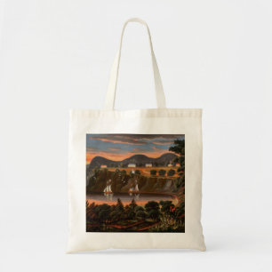 Bolsa Tote Thomas Chambers View do Rio Hudson em West