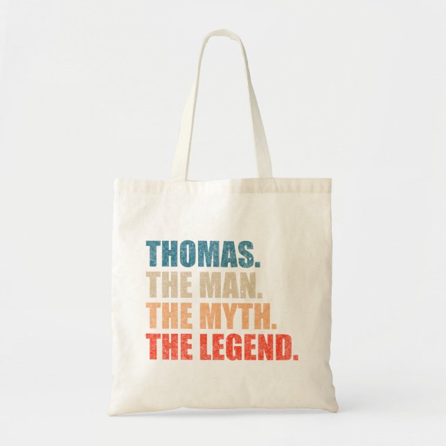 Bolsa Tote Thomas O Homem O Mito A Lenda (Frente)