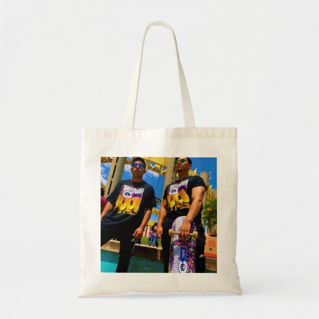 BOLSA TOTE THOMPSON SPIN TWINS (MERCHANDISE OFICIAL) TOUR (Frente)