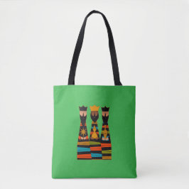 Bolsa Tote Three Wise Men Modern Mid-Century