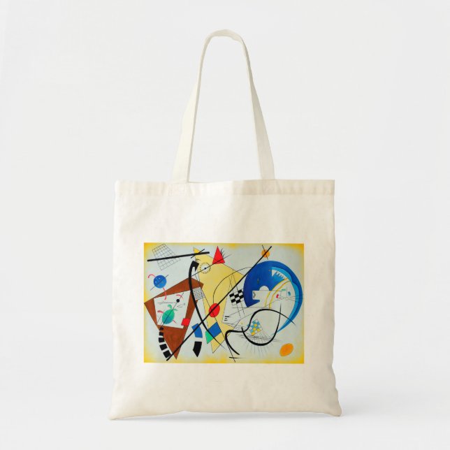 Bolsa Tote Throughput Line por Wassily Kandinsky (Frente)