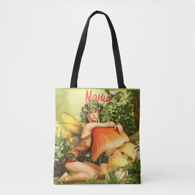 Bolsa Tote Thunder_Cove da fada do Cogumelo (Frente)