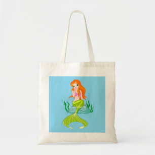 Bolsa Tote Thunder_Cove da Sereia Vermelha Cuja Chave É Corta