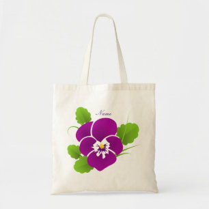 Bolsa Tote Thunder_Cove de Flor Roxo