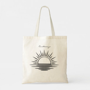 Bolsa Tote Thunder_Cove de Reflexão Sunrise/Sunset