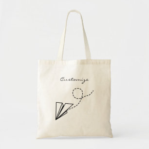 Bolsa Tote Thunder_Cove de Voo do Plano de Papel