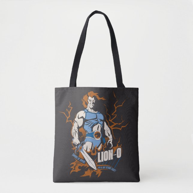 Bolsa Tote ThunderCats | Lion-O - Gráfico elétrico (Frente)