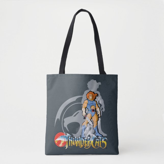 Bolsa Tote ThunderCats | Lion-O Halfttone Shadow Graphic (Frente)