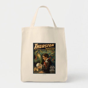 Bolsa Tote Thurston o grande mágico que mantem o crânio
