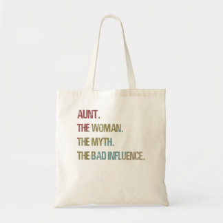 Bolsa Tote Tia, a mulher tem má influência para tia.