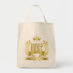 Bolsa Tote Tia do Mundo, Tia Gold