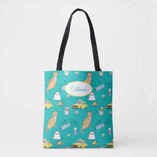 Bolsa Tote Tiaro de Festa de Cocktail dos Anos 60 Glam Person