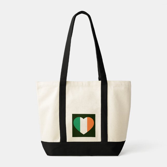 Bolsa Tote Tic Irish Heartflag (Verso)