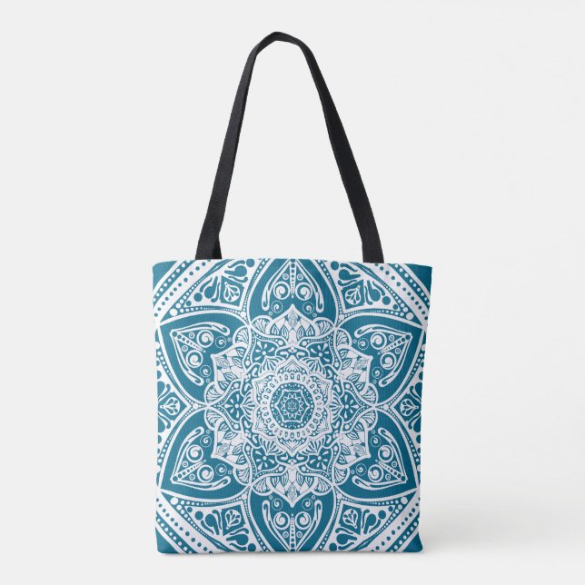 Bolsa Tote Tidepool Mandala (Verso)