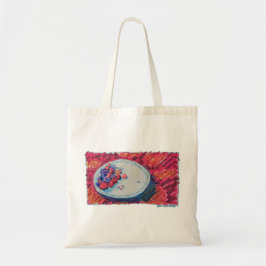 Bolsa Tote Tigela de Frutas Vermelhas