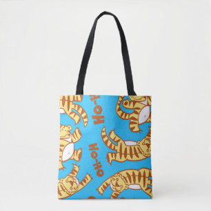 Bolsa Tote Tiger Cubs Cartoon: Engraçado Sem Olho.